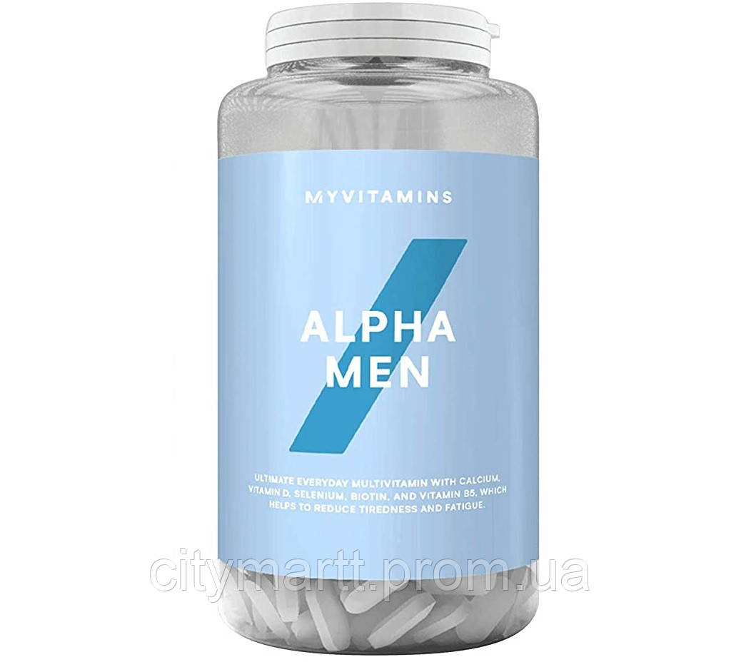 Витаминно-минеральный комплекс для спорта MyProtein Alpha Men 240 Tabs CM, код: 7517983 - фото 1 - id-p1959244822