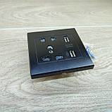 Розетка універсальна з двома USB-портами, фото 5
