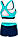 Купальник роздільний для жінок Aqua Speed FIONA 5670 темно-синій, бірюзовий Жін 34 (XS), фото 3