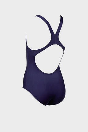 Купальник для дівчат Arena SOLID SWIM PRO JR синій, білий Діт 128см, фото 2