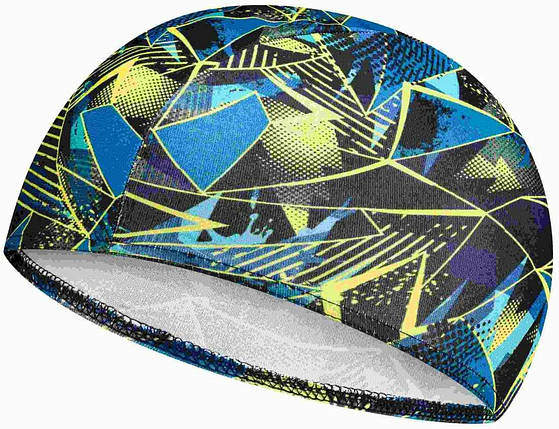 Шапка для плавання Aqua Speed POLYESTER KID 9777 синій, мультіколор Діт S, фото 1