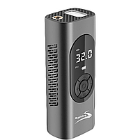 Автокомпресор портативний з функцією Power Bank, автомобільний компресор SBTR, фото 11