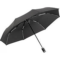 Зонт складной Fare 5584 WS черный белый ЭКО TO, код: 8061071