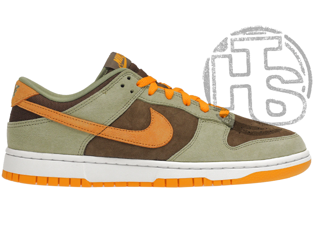 Чоловічі кросівки Nike Dunk Low Dusty Olive Brown Orange DH5360-300