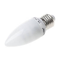 Лампа энергосберегающая свеча Brille Стекло 11W Белый YL297 EV, код: 7264458