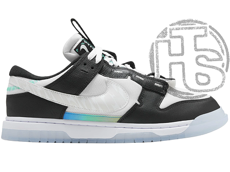 Чоловічі кросівки Nike Air Dunk Jumbo Unlock Your Space Panda Black White FJ7067-114, фото 1