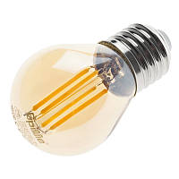 Лампа светодиодная Brille Стекло 4W Золотистый 32-495 OM, код: 7264030
