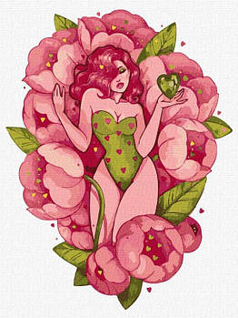 Картина за номерами "Ніжність весни", термопакет 30*40см KHO5090 G-Rich