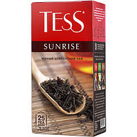 Чай Tess Sunrise (тес санрайз) чорний цейлонський 25 пакетів по 1.8 г