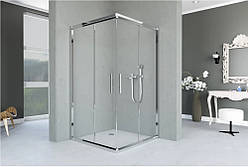 Душова кабіна Aquanil INDIANA, 75х80х190, двері розсувні, скло прозоре БЕЗ ПІДДОНА