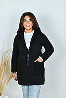 Пальто женское кашемировое на подкладке 48-50,52-54,56-58 "ALISA" от прямого поставщика