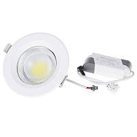 Светильник потолочный led встроенный Brille 10W LED-176 Белый ML, код: 7272937