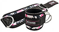 Манжеты на лодыжки Power System Ankle Strap Camo PS-3470 Pink/Black -UkMarket-