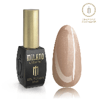 База для манікюру з шимером персиковий гель лак Shimmer Base 10ml № 5 глянцева база Milano шимер