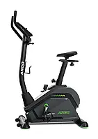 Велотренажер электромагнитный + мат Hop-Sport HS-120H Argo Черно-зеленый