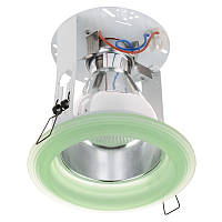 Светильник потолочный встроенный Brille GDL-1602 Зеленый SP, код: 7272176