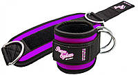 Манжеты на лодыжку Power System Ankle Strap Gym Babe PS-3450 Purplealleg Качество