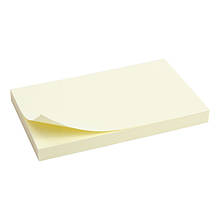 Блок паперу для нотаток Блок паперу з клейким шаром 75x125 мм Axent 2316-А (2316-А x 31013)