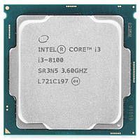 Процесор Intel Core i3 8100 (CM8068403377308) (s1151 v2, 4T, ) Б/в