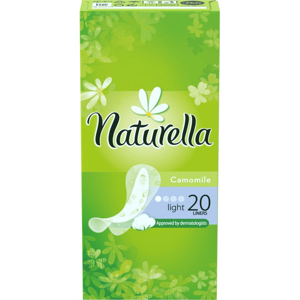 Щоденні гігієнічні прокладки Naturella Сamomile Light 20шт