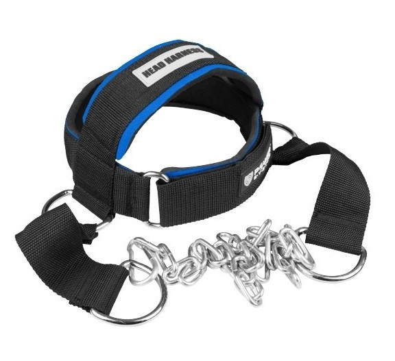 Тяга для шиї Power System PS-4039 Head Harness Black/Blue - фото 1 - id-p1425503514