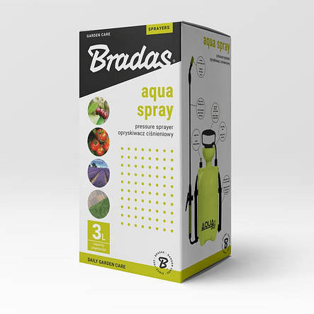 Пневматичний обприскувач 3л, AQUA SPRAY LIME, AS0300LE, фото 3
