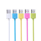 Кабель USB Remax RC-006i4 Light iPhone 4/4s 30pin 1м білий, фото 3