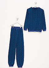 Пижама Мальта 128 см. синій (2901000408194)