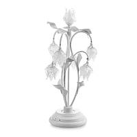 Настольная лампа флористика Brille BKL-199 Белый PM, код: 7272034