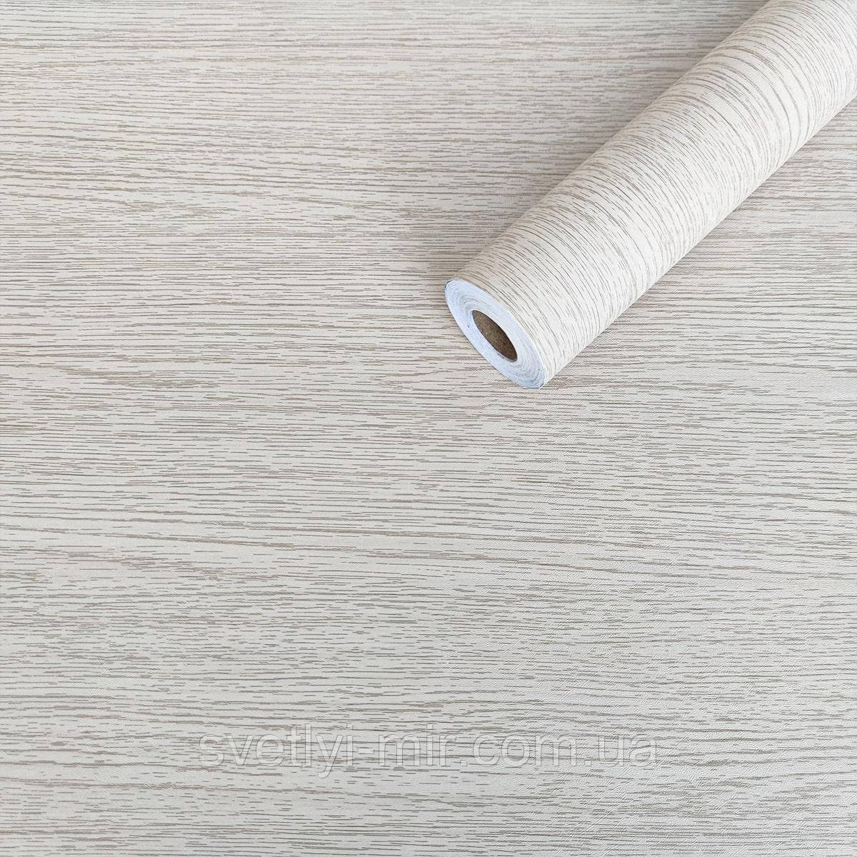 Самоклейна плівка 3d Loft бежеве дерево 0,45х10м, фото 1