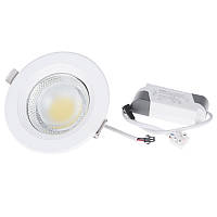 Светильник потолочный led встроенный Brille 10W LED-176 Белый PM, код: 7272938