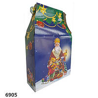 Новогодняя коробка Св. Николай 700 гр (10шт)