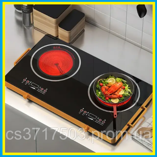 Инфракрасная сенсорная плита на 2 конфорки RAF R-8088,электрическая ...