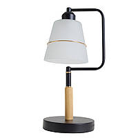 Настольная лампа барокко Brille 60W BL-589 Черный AG, код: 7271170