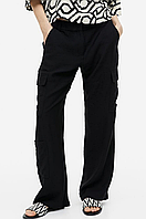 Жіночі штани карго Н&М (56040) XXXL Чорні