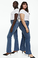 Жіночі джинси Bootcut Н&М (56042) W38 Світло-сині
