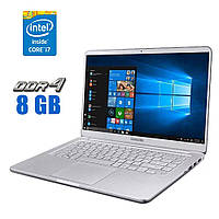 Ультрабук Samsung NP900X3T / 13.3" (1920x1080) IPS / Intel Core i7-8550U (4 (8) ядра по 1.8 - | всё для