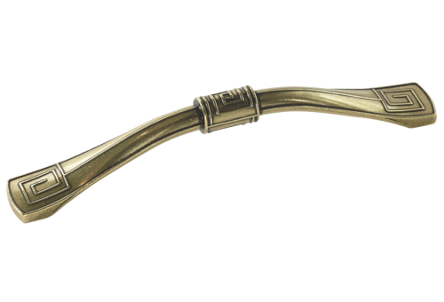 Ручка-скоба класична AMUR-067-128-AE антична бронза 128 мм