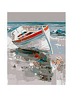 Набор для росписи по номерам Белая лодка цвет разноцветный ЦБ-00221592