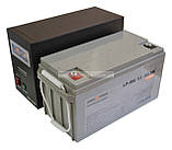 Комплект резервного живлення ДБЖ Logicpower LPY-B-PSW-500 + АКБ LP-MG65, фото 7