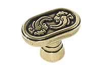 Ручка кнопка классическая AMGR-055-AE античная бронза