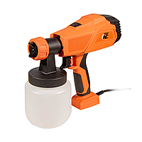 Якісний краскопульт TEX.AC TA-PC500 : 500 Вт, бак 800 мл, 900 мл/хв, форсунка 2.6 мм EHA