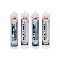 APP Герметик полимерный MS Polymer катридж, серый 310 ml (040403)