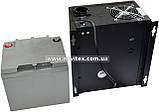 Комплект резервного живлення ДБЖ Logicpower LPY-W-PSW-500 + АКБ LP-MG40, фото 3