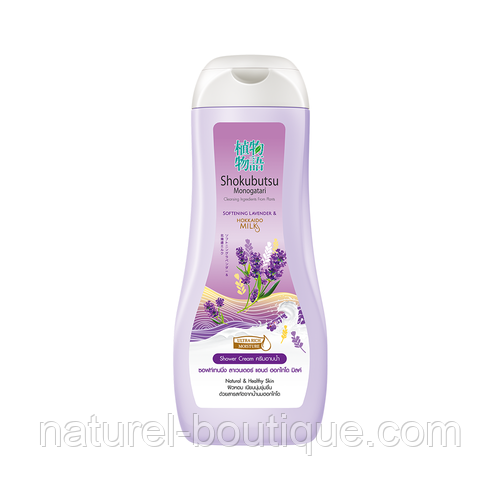 Крем-гель для душу Lion Shokubutsu Monogatari Softening Lavender Hokkaido Milk 200 мл