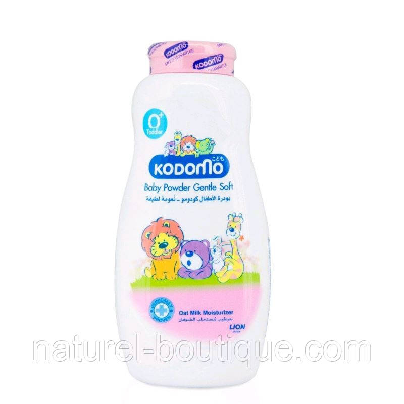 Присипка дитяча Lion Komdo Baby Powder Gentle Soft ніжна м'якість 180 г, фото 1