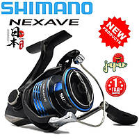 Катушка Shimano Nexave FI 3000 3+1BB. 1 год гарантии.