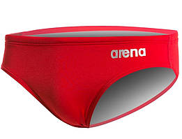 Плавки-сліпи для хлопців Arena TEAM SWIM BRIEFS SOLID червоний, білий дит 116см