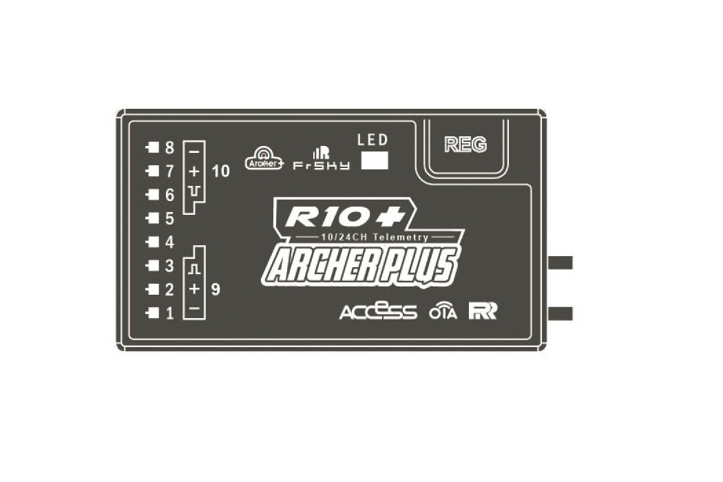 Приймач FrSky Archer Plus R10+ amc, фото 1