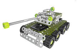 Металевий конструктор Танк ТехноК 174 деталі, 4951